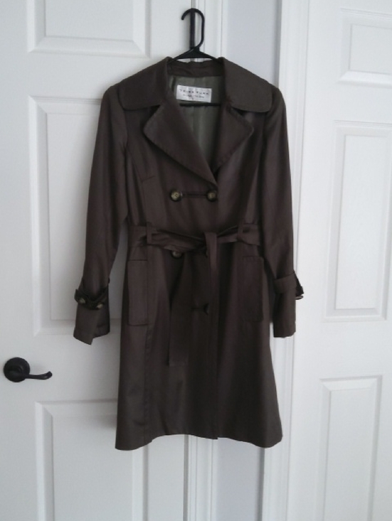 Trina Turk Jackets & Blazers - TRINA TURK💥Nwot💥Olive Brown Trench Coat w/Belt